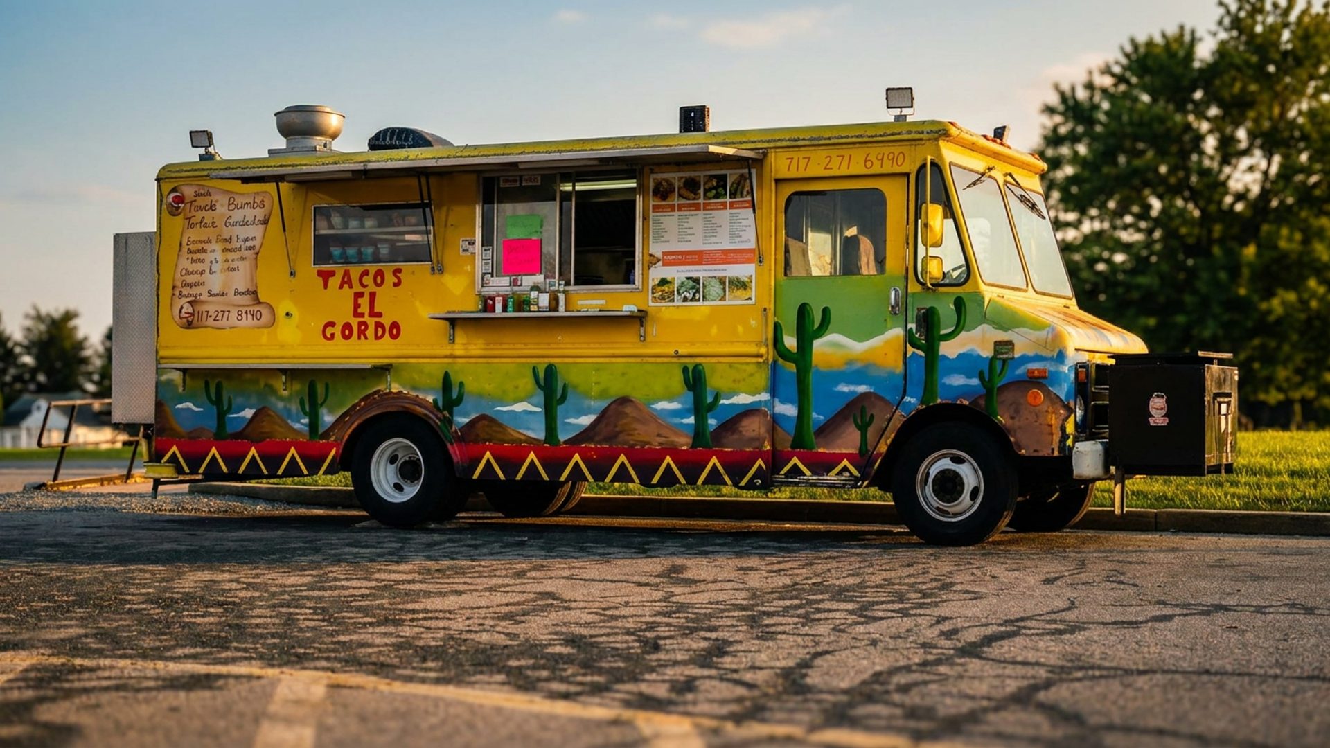 The first food truck