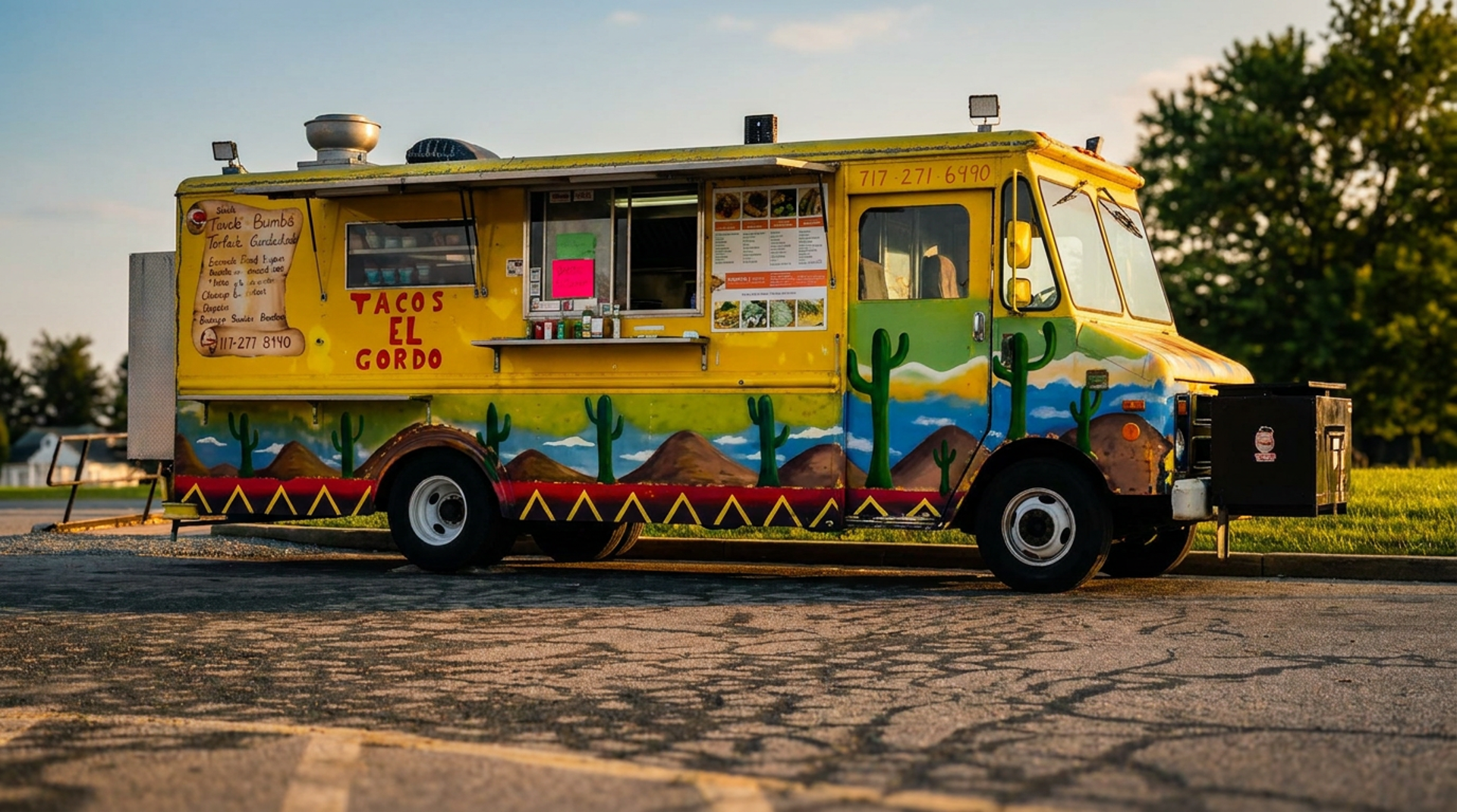 The first food truck